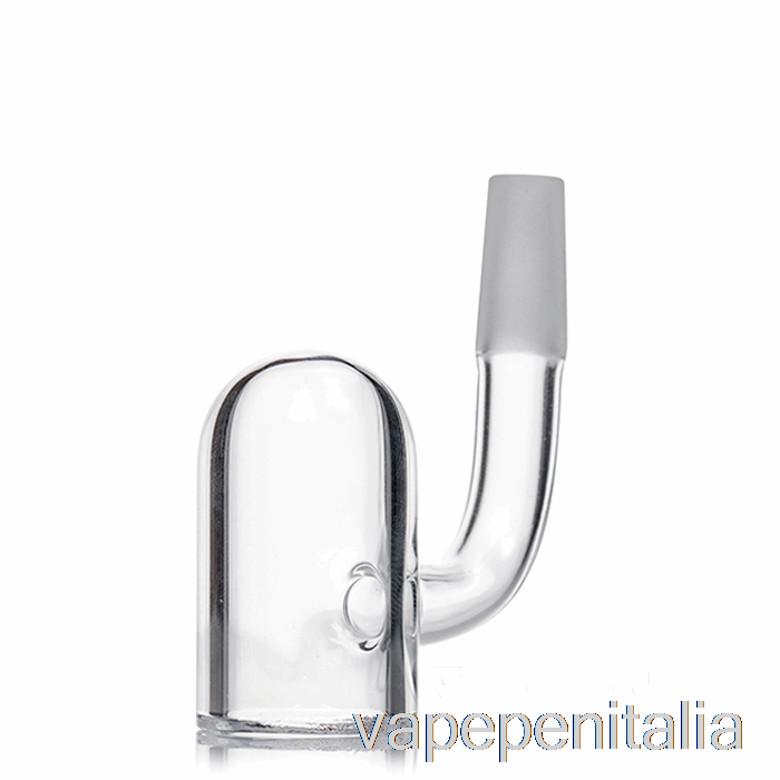 Scatola Vape Mod Mj Arsenal 10mm Premium Quarzo Drip Bucket Banger Argento - Mezza Saldatura